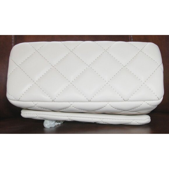 Second Diamond Quilt Shoulder Bag CXL By Christian Lacroix Bone - Picture 4 of 5